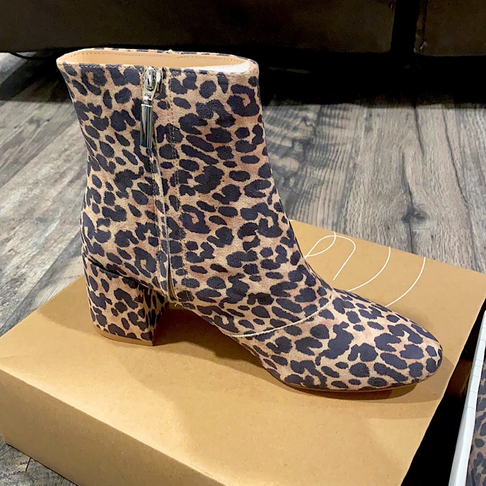Urban Outfitters Leopard Booties